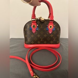 Louis Vuitton Alma BB Limited Edition Totem Monogram Canvas